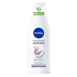Trekpleister NIVEA Verzachtende Reinigingsmelk aanbieding