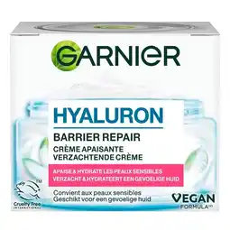 Trekpleister Garnier SkinActive Hyaluronzuur en Aloë Vera Hydraterende Dagcrème aanbieding