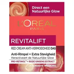 Trekpleister L'Oréal Paris Revitalift Red Cream aanbieding