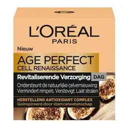 Trekpleister L'Oréal Paris Age Perfect Cell Renaissance Dagcrème aanbieding