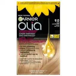 Trekpleister Garnier Olia 9.0 Zeer Lichtblond Permanente Haarkleuring aanbieding