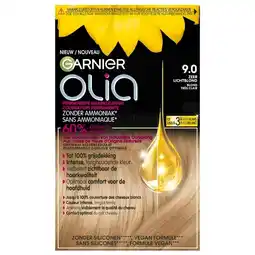 Trekpleister Garnier Olia 9.0 Zeer Lichtblond Permanente Haarkleuring aanbieding