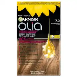 Trekpleister Garnier Olia 7.0 Middenblond Permanente Permanente Haarverf aanbieding