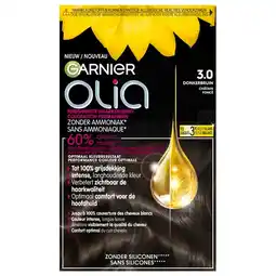 Trekpleister Garnier Olia 3 Donkerbruin Permanente Haarkleuring aanbieding