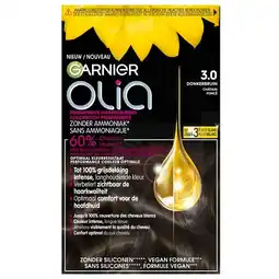 Trekpleister Garnier Olia 3 Donkerbruin Permanente Haarkleuring aanbieding
