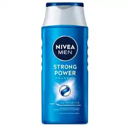 Trekpleister NIVEA Men Strong Power Shampoo aanbieding