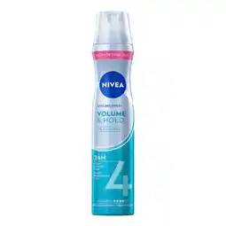 Trekpleister NIVEA Hold 4 Volume Care Styling Spray aanbieding