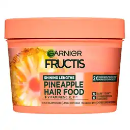 Trekpleister Garnier Fructis Pineapple Hair Food 3-In-1 Haarmasker aanbieding