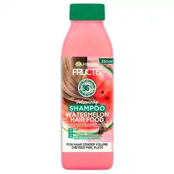 Trekpleister Garnier Fructis Watermelon Hair Food Shampoo aanbieding