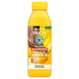 Trekpleister Garnier Fructis Nourishing Banana Hair Food Shampoo aanbieding