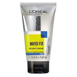 Trekpleister L'Oréal Paris Studio Line Invisi Fix 24H Clear & Clean Gel Strong aanbieding