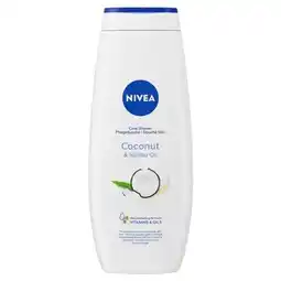 Trekpleister NIVEA Soft Care Coconut & Jojoba Oil Showergel aanbieding