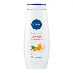 Trekpleister NIVEA Soft Care Shower Orange & Avocado Oil Douchegel aanbieding