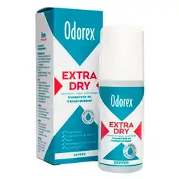 Trekpleister Odorex Extra Dry Antitranspirant Depper aanbieding