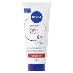 Trekpleister NIVEA 3-in-1 Repair Handcrème aanbieding