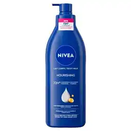 Trekpleister NIVEA Verzorgende Bodymilk met Pomp aanbieding