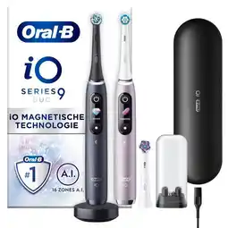 Trekpleister Oral-B iO Series 9 Duo Elektrische Tandenborstels aanbieding