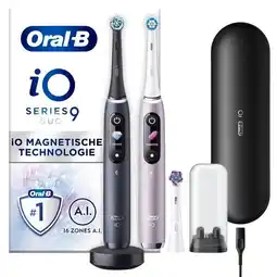 Trekpleister Oral-B iO Series 9 Duo Elektrische Tandenborstels aanbieding
