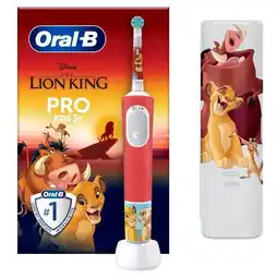 Trekpleister Oral-B Disney the Lion King Special Edition Elektrische Tandenborstel aanbieding