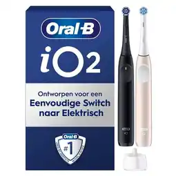 Trekpleister Oral-B iO series 2 Clean & Care Elektrische Tandenborstels aanbieding