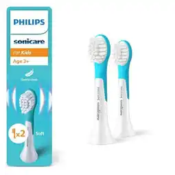 Trekpleister Philips Sonicare For Kids 3-7 Jaar HX6032/90 Opzetborstels aanbieding