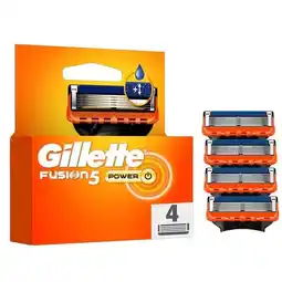 Trekpleister Gillette Fusion5 Power Scheermesjes aanbieding