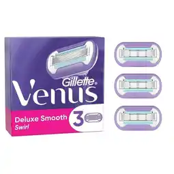 Trekpleister Gillette Venus Extra Smooth Swirl Scheermesjes Voor Vrouwen aanbieding