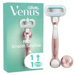 Trekpleister Gillette Venus Pro Smooth Sensitive Scheersysteem aanbieding