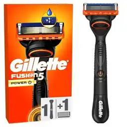 Trekpleister Gillette Fusion5 Power Scheerapparaat aanbieding