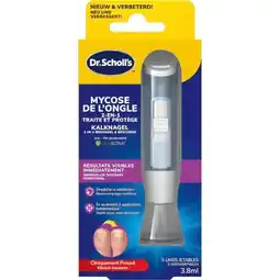 Trekpleister Dr. Scholl's 2-In-1 Oplossing voor Schimmelnagels aanbieding