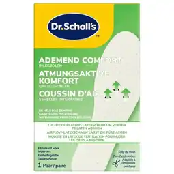 Trekpleister Dr. Scholl's Ademend Comfort Inlegzolen aanbieding