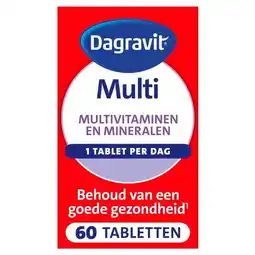 Trekpleister Dagravit Multi Elke Dag Tabletten aanbieding