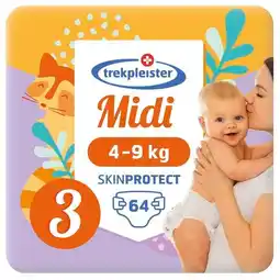 Trekpleister Trekpleister Maat 3 Midi Valuepack Luiers aanbieding