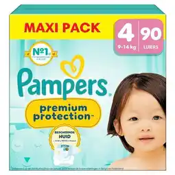 Trekpleister Pampers Premium Protection Maat 4 Luiers aanbieding