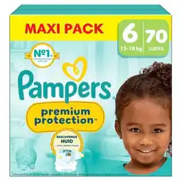 Trekpleister Pampers Premium Protection Maat 6 Luiers aanbieding