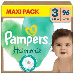 Trekpleister Pampers Harmonie Maat 3 Luiers aanbieding