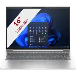 MediaMarkt HP EliteBook 6 G1i - 16 inch - Core Ultra 5 225U - 16 GB - 512 GB - Windows 11 Pro aanbieding