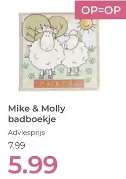 Prenatal Mike & Molly badboekje aanbieding