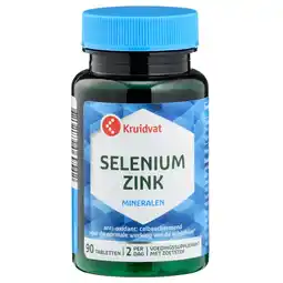 Kruidvat Kruidvat Selenium Zink Tabletten aanbieding