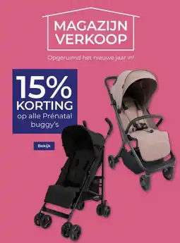 Prenatal op alle Prénatal buggy's aanbieding
