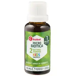 Kruidvat Kruidvat Micro Biotica 2 Bacterie Stammen Kids Druppels aanbieding