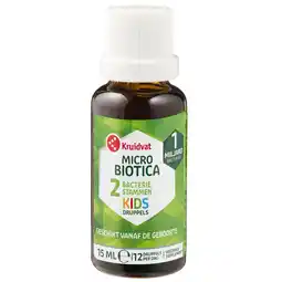 Kruidvat Kruidvat Micro Biotica 2 Bacterie Stammen Kids Druppels aanbieding