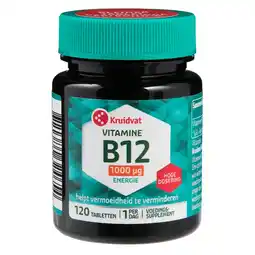 Kruidvat Kruidvat Vitamine B12 1000 Mcg Tabletten aanbieding