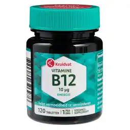 Kruidvat Kruidvat Vitamine B12 Tabletten aanbieding