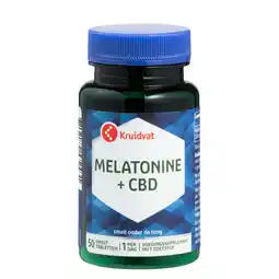 Kruidvat Kruidvat Melatonine + CBD Smelttabletten aanbieding