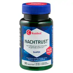 Kruidvat Kruidvat Nachtrust met Magnesium Tabletten aanbieding