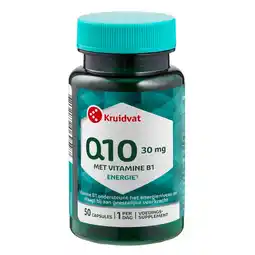 Kruidvat Kruidvat Q10 30 mg met Vitamine B1 Capsules aanbieding