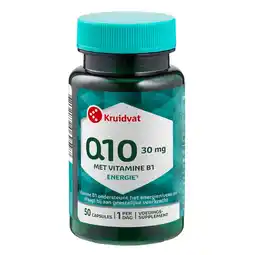 Kruidvat Kruidvat Q10 30 mg met Vitamine B1 Capsules aanbieding