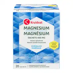 Kruidvat Kruidvat Magnesium Citraat 400mg Sachets aanbieding