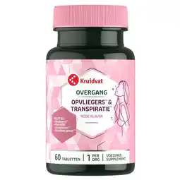 Kruidvat Kruidvat Overgang Opvliegers & Transpiratie Tabletten aanbieding